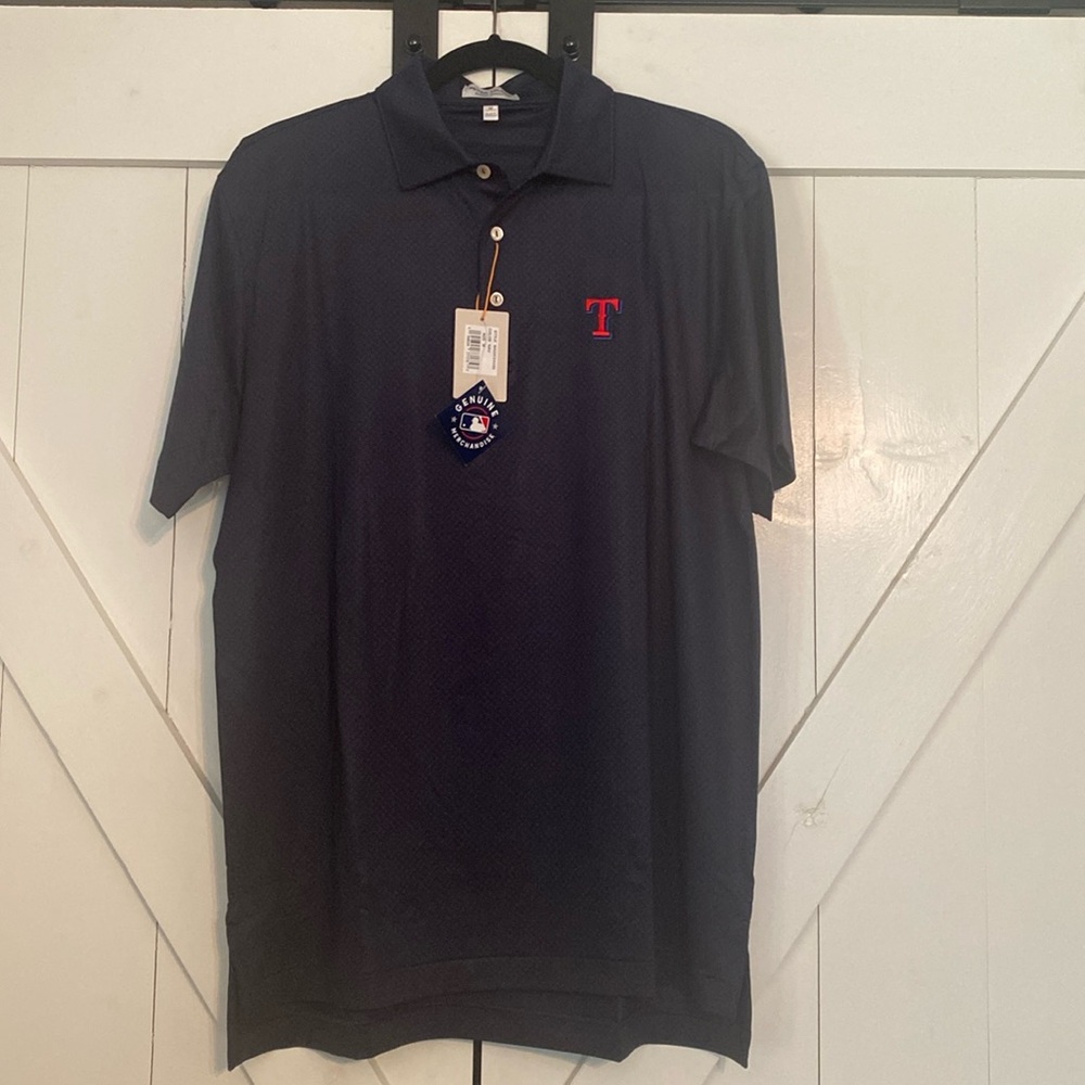 Peter Millar Texas Rangers Polo - NWT - M